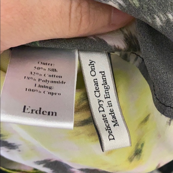 Erdem Sleeveless Lace Ruby Dress - Picture 10 of 10